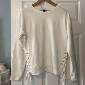 White crewneck